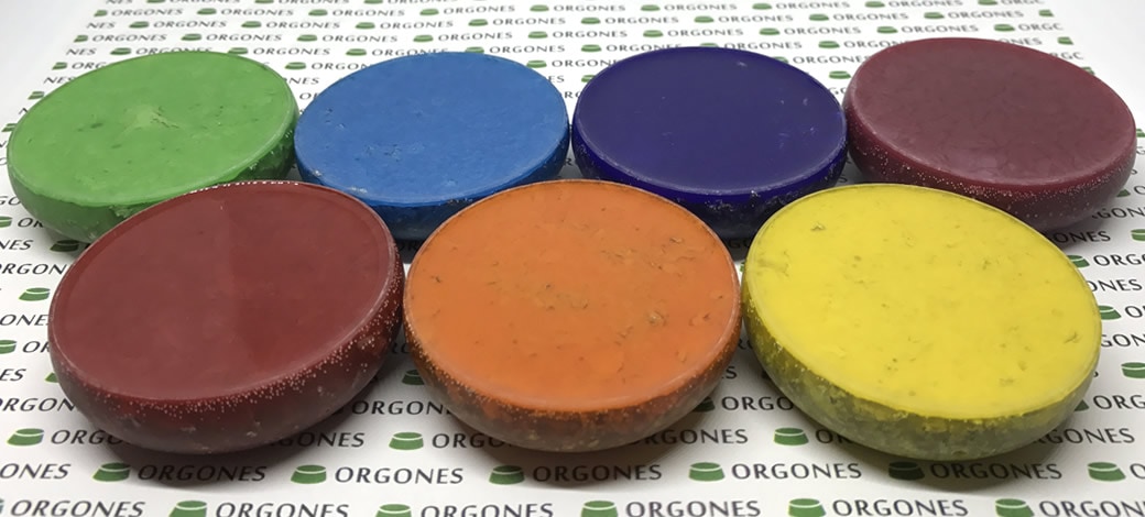 Orgones 7 Piece Record-Keeper Orgonite Chakra Set